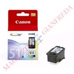 CARTUCCIA CANON COLORE CL-511 (9ml)   (240 COPIE)  ORIGINALE